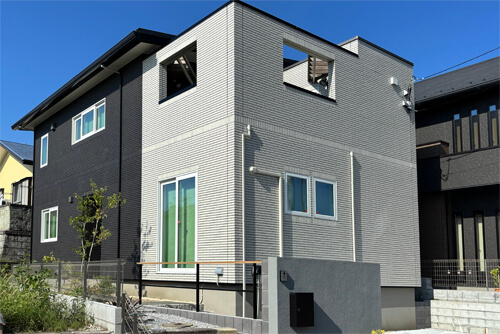 大磯町石神台体験棟 外観