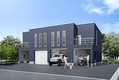 インナーガレージ内部